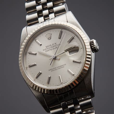 rolex datejust 36 pre owned